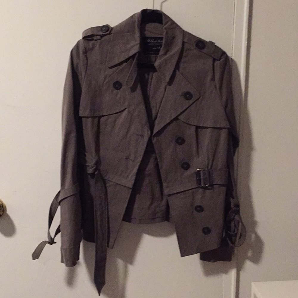 Allsaints olive trench